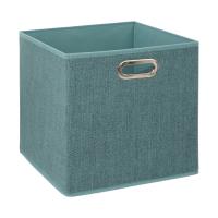 Caja de almacenamiento de tela - Cesta organizadora plegable -Azul Petroleo- 5 FIVE - Varios Tamaños - details 0