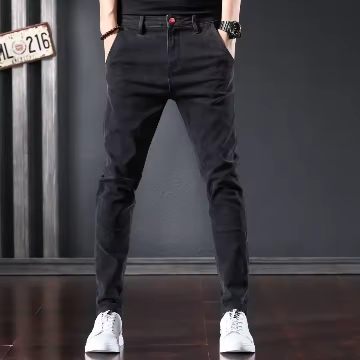 Vaqueros yle para hombre, pan, altura de banda Ue - 1
