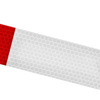 Cinta reflectante autoadhesiva impermeable para coche, Reflector de remolque para camión, buzón, 10 piezas - details 2