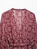 Ropa de mujer europea y americana mini vestido estampado de mujer popular - details 9