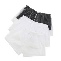 Traje de baño transparente para hombre, bañadores de playa para hombre, traje de baño Sexy para nadar, ropa de playa de PVC, pantalones cortos, pantalones cortos, traje de baño impermeable - details 9