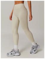Pantalones de yoga ajustados de secado rápido, chorro de arena, estiramiento abdominal, levantamiento de cadera, pantalones deportivos de cintura alta, pantalones deportivos para correr - details 3