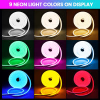 GAHADA Tira de LED Neón Flexible de Silicona Impermeable Sensor Táctil 120LEDs/m Iluminación y Decoración - details 3