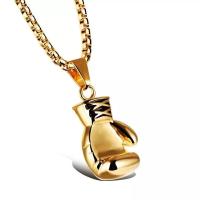 Collar con colgante de guante de boxeo de estilo coreano para hombres, cadena de suéter de personalidad Punk Hip Hop, joyería de moda, regalo de cumpleaños - details 4