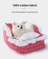 Truelove-cama antideslizante para mascotas, cómoda y duradera, almohadilla lavable y transpirable, diseño floral, TLR2101, gran oferta - details 6