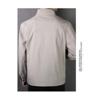 Chaqueta Ligera de Primavera para Hombres Ajuste Delgado, Corte Casual, Material de Poliéster, Cierre de Cremallera, Ideal para Trabajo y Uso al Aire Libre - details 5