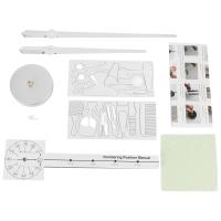 Reloj de pared gigante para barbería, bricolaje, con efecto espejo, kits de herramientas para peluquero, reloj decorativo sin marco, reloj de pared para peluquero - details 7