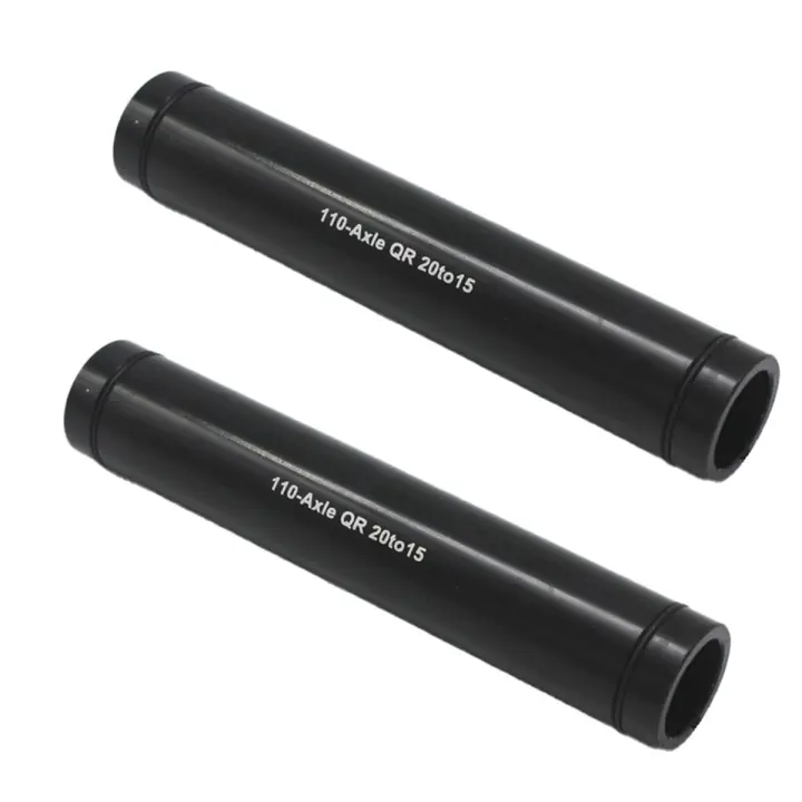 Bicicleta de montaña, conversión de eje pasante de 20mm a eje pasante de 15mm, horquilla delantera de bicicleta de aleación de aluminio, buje de eje pasante - 1