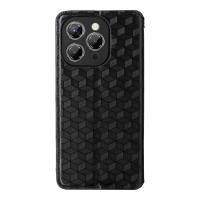 Para Oukitel P1 funda de cuero PU tipo billetera con tapa para Oukitel P1 Retro Litchi patrón cubierta Conque Fundas accesorios de teléfono - details 2