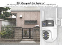 Cámara de Seguridad Dual Lente Tuya WiFi 4K 8MP Vigilancia sin Cable Detección de Movimiento - details 7