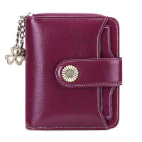 Billetera de mujer de cuero, función RFID corta para mujer, mini billetera cero, paquete de tarjeta de crédito - details 18