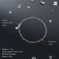 Pulsera de Corazones para Mujer en Plata de Ley 925 - details 2