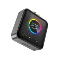 VAORLO Cool RGB Luces coloridas Transmisor receptor de audio Bluetooth 4 en 1 FM 76-108MHz 3.5MM AUX RCA USB Estéreo HIFI Adaptador inalámbrico de calidad de sonido sin pérdidas para TV PC Altavoz para automóvil Auriculares - details 24
