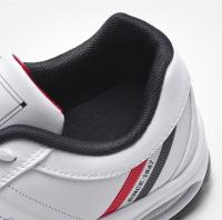 Zapato de deporte para hombre, Zapatillas de deporte para correr, de cuero, informales, color Blanco y negro - details 4