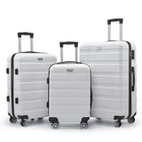 Maleta ABS universal rueda maleta conjunto de tres piezas maleta de embarque contraseña bolsa de carro - details 5