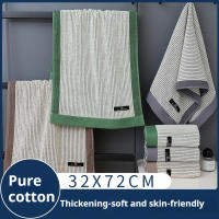 Toalla de algodón, toalla facial de algodón suave absorbente gruesa, toalla facial para baño para parejas en casa para adultos - details 0