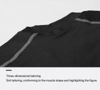 1 unidad. Chaleco para hombre, camiseta para correr, camisetas de fútbol para niños, Jersey para hombre, ropa deportiva para correr para hombre, ropa superior de compresión de secado rápido para Fitness - details 6