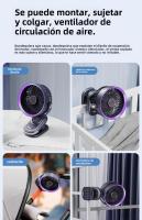 Ventilador Silencioso Potente Refrigeración de Funcionamiento Inclinación Variable de 360° - details 5