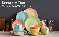 MALACASA Vancasso Natsuki Set de Cena Japonés Multicolor de 16 Piezas - Platos, Tazones, Tazas - details 0