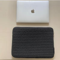 Bolsa acolchada suave de 11/13/15 pulgadas, funda de almacenamiento para tableta y portátil, funda protectora para Macbook Air/pro, Ipad Air4 5 10 10,9 Pro11 12,9 - details 12