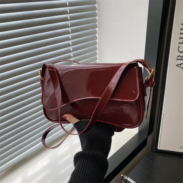 Bolso de Hombro con Hebilla Magnética de Estilo Nuevo Bolso Cruzado de Moda para Mujeres - 1