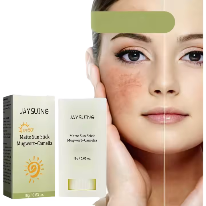 Jaysuing Sun Protection Stick SPF50+ Control de aceite refrescante para la piel - 1