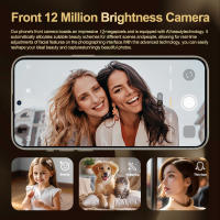 FUFFI X7 Pro Smartphones teléfono móvil Android 14 pantalla de 6,56 pulgadas, 12 + 512GB 24 + 48MP teléfono móvil 5800mAh Google Play Store teléfono - details 5