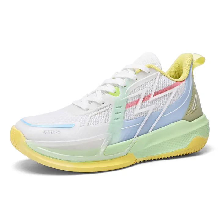 Zapatillas de baloncesto antideslizantes para hombre y mujer, zapatos deportivos transpirables, botas de baloncesto de combate p - 1