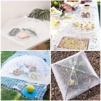 Cubierta de malla plegable para alimentos, paraguas antimosquitos, transpirable, accesorios de cocina - details 11