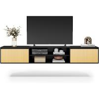 Moderno con 2 Ante Silenziose, Mueble di Design, Flotante, Consola Multimedia - details 0