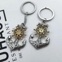 Colgante de Timón de Personalidad Vintage de Aleación Llavero para Coche para Hombres y Mujeres - details 10