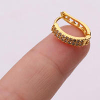 Nueva llegada, 2 uds 1,2*6mm cz aro cartílago helicoidal trago daith Concha Torre ajustado piercing joyería - details 13