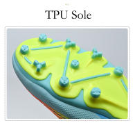 Zapatos de fútbol AG FG para hombre, zapatillas transpirables con suela antideslizante, cornamusas de fútbol para exteriores, novedad - details 4