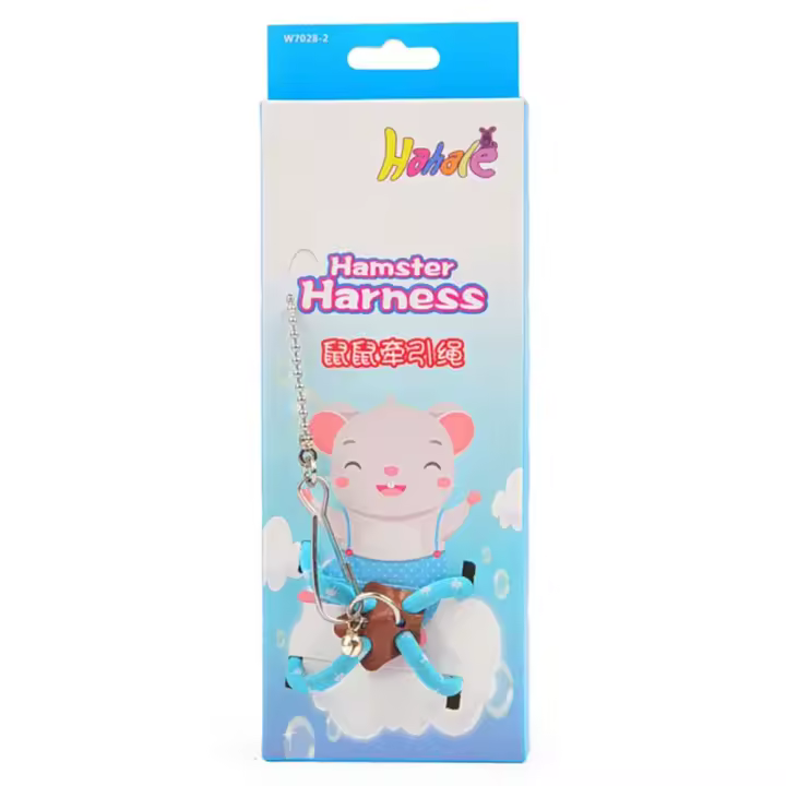 Correa Suave Ajustable para Mascotas Kelly Campana para Hamster, Conejo, Ratón, Cerdo - 1