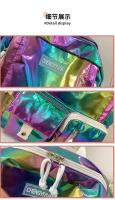 Mochila coreana de gran capacidad para estudiantes de secundaria y universidad, nueva mochila láser versátil de estilo japonés - details 29