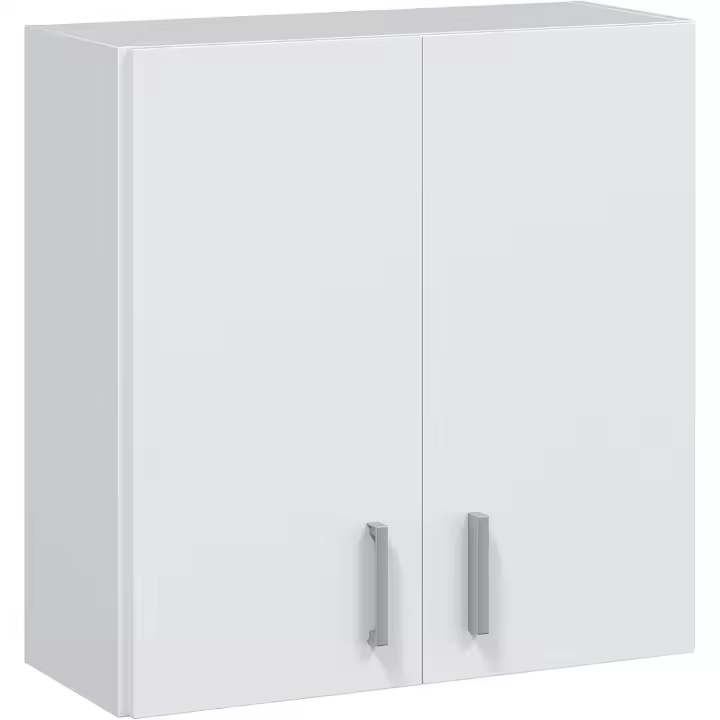 Zapatero Armario Basic, Mueble Auxiliar Acabado en Color Blanco, Medidas: 108 x 55 x 36 cm de Fondo - 1