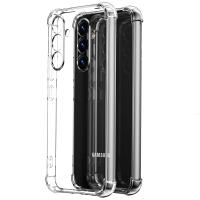 Funda transparente de silicona suave a prueba de golpes para Samsung Galaxy S24 S23 FE Plus Ultra A55 A35 A25 A15 A54 A34 A24 A14 contraportada - details 0