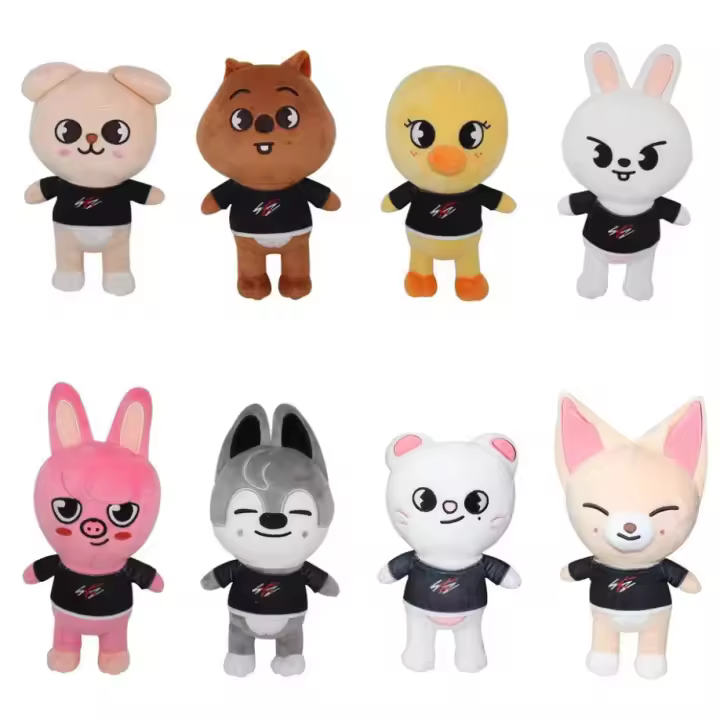 Street Children Skzoo Stray Kids Juego de muñecos de peluche de 8 piezas - 1