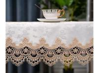 Mantel ovalado Battilo Rami, mesa bordada ENCE, mantel para mesa de centro de comedor, decoración de fiesta de cocina y boda - details 5
