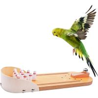 Mini juego de bolos de mesa, tablero de madera, Mini Arcade de escritorio, pequeño palo de tiro - details 3