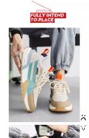 Zapatillas de críquet para hombre, zapatos deportivos informales, versátiles, transpirables, de malla, nuevas - details 4