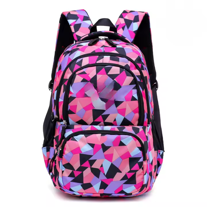 Mochila Escolar para Niñas Paquete Ligero para el Sexto Grado Bolsas y Viajes - 1