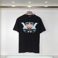 Camiseta Deportiva de Algodón Puro para Hombres Cuello Redondo, Impresión Delantera, Estilo Básico Casual, Artículo de Zapatillas y Ropa Deportiva - details 0