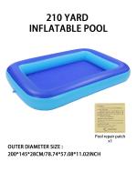 Piscina habitable, adecuada para eventos en interiores y exteriores, piscinas de arena y juguetes para juegos de deportes acuáticos de verano. - details 8