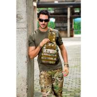 Mochila táctica militar para acampar para hombre, bolsa cruzada para exteriores, senderismo, Sling, paquete de pecho, bolsa de pesca - details 4
