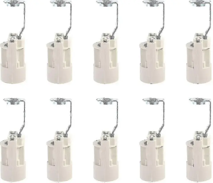 Soporte de Lámpara E14 Ajustable 10 Pcs Conversor de Enchufe Decoración de Iluminación Eficiente en Energía - 1