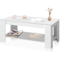 Mesa de Centro Elevable Mesa Auxiliar de Roble Canadiense Acabado en Roble - details 16