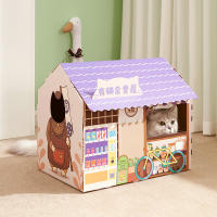 HOOPET-rascador de cartón para gatos, rascador para gatos, tablero para rascar - details 5