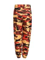 Pantalones de tiro medio para mujer, pantalones Cargo holgados de camuflaje para primavera y otoño, pantalones bombachos cómodos - details 17