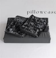 Juego de Ropa de Cama de Lujo con Splicing de Terciopelo Funda de Edredón Cubierta de Cama Doble Tamaños Europeos y Americanos Funda de Almohada de Tamaño Queen - details 5